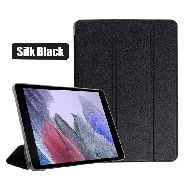 Cover For Samsung Galaxy Tab A7 Lite 8.7 SM-T220 SM-T225 Tablet Case Tri-fold Hard PC Back Cover Tab A7 Lite 2021 Case Funda Slik Black A7 Lite T220 T225