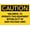 Warning Sign 3, variant on Caution Vehicle Makes Frequent Stops Spanish Sign, 8"x12" Rust-Free Aluminum Sign, Professional Graphics Indoor Outdoor Sign