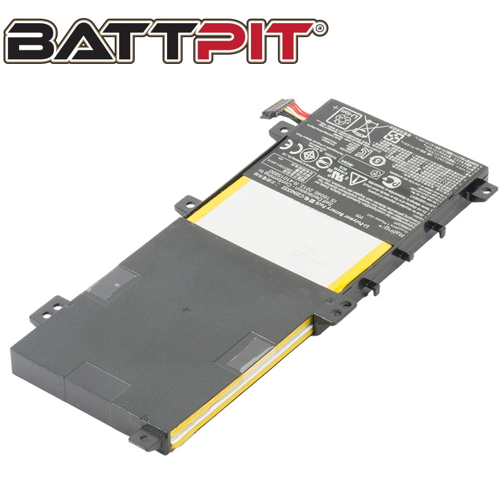 BattPit: Laptop Battery for Transformer Book Flip TP550LA, 0B200-00860200, C21N1333, C21NI333 (7.6V 4840mAh 38Wh) - Walmart.com