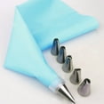 thumbnail image 2 of Matsuzay Cake Decorating Tools with Icing Bag Restaurant Making Pastry Confectionery Kit Equipment Props Nozzles Accessory Cream Type3 NO3 Matsuzay JJ10911-01B, 2 of 6