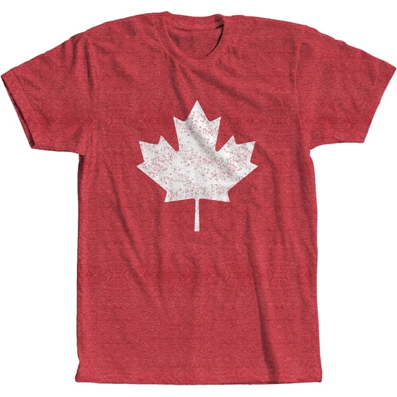 Canadian Flag T-Shirt Canada Pride Maple Leaf Vintage Graphic Tee Top