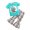 Blue, variant on KYAIGUO Baby Girls Summer T-Shirt 2PCS Outfits Kids Crewneck Short Sleeve Tees Tops Flare Pants Set 12M-6T