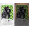 thumbnail image 2 of Carolines Treasures SC9568CNL Black Cocker Spaniel Lucky Shamrock St. Patricks Day Ceramic Night Light, 2 of 2