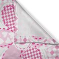 thumbnail image 3 of Ambesonne Girl Kitchen Curtains, Girly with Flower Sweetheart, 55"x39", Hot Pink Pale Pink, 3 of 3