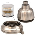 thumbnail image 4 of Westbrass SCH900F-07 Filtered Shower Head and Hand Sprayer Set on 21" Bar System, Satin Nickel, 4 of 12