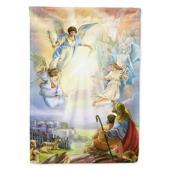 Carolines Treasures APH5469GF The Shepherds and Angels Appearing Flag Garden Size  Small multicolor