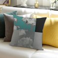 thumbnail image 3 of BANET Christmas Throw Decorative Pillow Cover Outdoor Indoor Throw Pillows Farmhouse Square Pillow Cases for Home Decor Black and White, 3 of 5