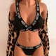 thumbnail image 4 of Lencería de mujer corsé alambre libre Racy muselina ropa de dormir ropa interior Tops + calzoncillos Fridja  nalpqowj45000, 4 of 9