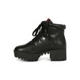 thumbnail image 4 of Women D-Ring Lace Up Lug Chunky Booties 19364, 4 of 6