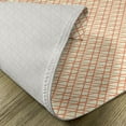 thumbnail image 5 of Ambesonne Modern Place Mats Set of 4, Stripes Line Art, Standard Size, Pale Yellow Orange, 5 of 6