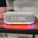 thumbnail image 2 of Despertador con Radio FM y Altavoz Bluetooth 10W, Carga Inalámbrica Rápida para iPhone/Samsung, Luz Nocturna de 7 Colores y Brillo Ajustable, Diseño Moderno en Tela y Madera, 2 of 5