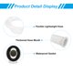 thumbnail image 4 of Kit de Manguera de Drenaje de Aire Acondicionado Uxcell de 5 pies, Conector de Drenaje Universal con Abrazadera, Blanco, 4 of 6