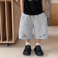 thumbnail image 2 of Boys Jean Shorts Casual Baggy Denim Shorts With Pocket Boys Summer Clothes Kids 6-8 Years Boy Clothes Cute&nbsp;Boy&nbsp;Clothing, 2 of 6