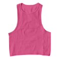 thumbnail image 3 of Crop Tops For Women Garage Sleek Scoop Cami Spaghetti Strap Tank Top Ropa Deportiva Para Mujer Cute Simple Tops Athletic Tank Tops For Women Cute Summer Tops Causal Top, 3 of 5