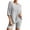 Gray, variant on Tbopshirt Women's 2 Piece Outfits Women's Summer Casual Comfortable Loose Version Crewneck Suit Two-Piece Set Wide Leg Pants