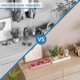 thumbnail image 4 of Bathroom Vanity Tray Black Decorative Tray for Counter, 11.2"x 4.3" Small Wood Sink Soap Tray Holder for Kitchen, Dresser Countertop Decor Rectangle Wooden Organizer, Black, 4 of 5