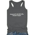 thumbnail image 4 of Tank Tops for Women, Funny Sayings Workout Racerback Sleeveless Tops Running Casual Athletic T Shirts, 4 of 7