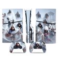 thumbnail image 1 of HHHC Peau en Vinyle pour Console PS5 Slim Disk Edition et Manettes Assassin's Creed, 1 of 5