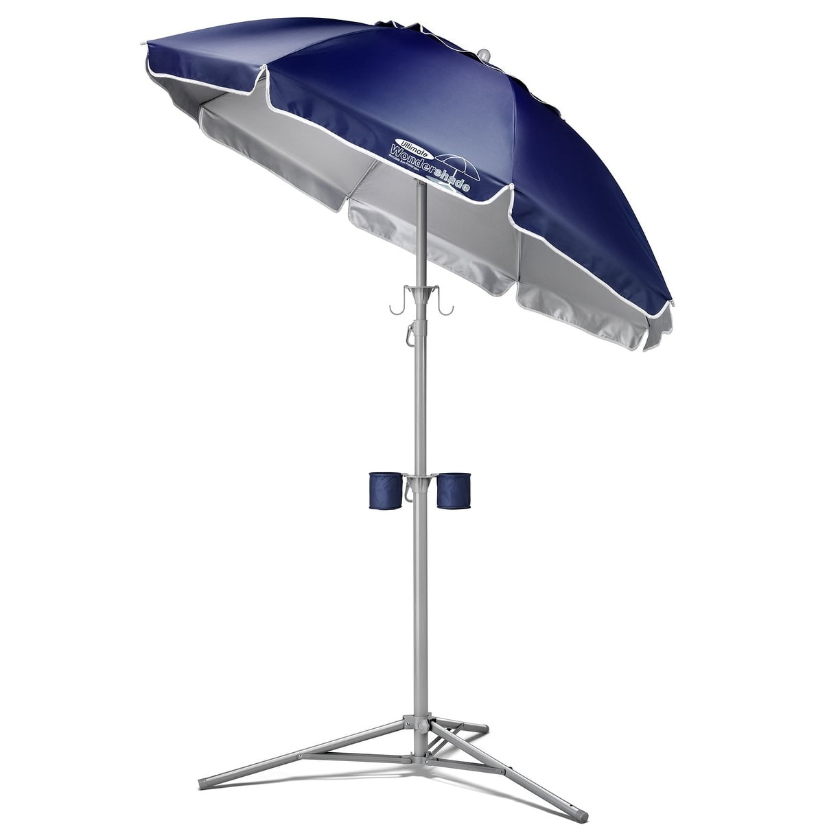 Maranda Enterprises Ultimate Wondershade Lightweight Portable 5 foot Patio Umbrella Red
