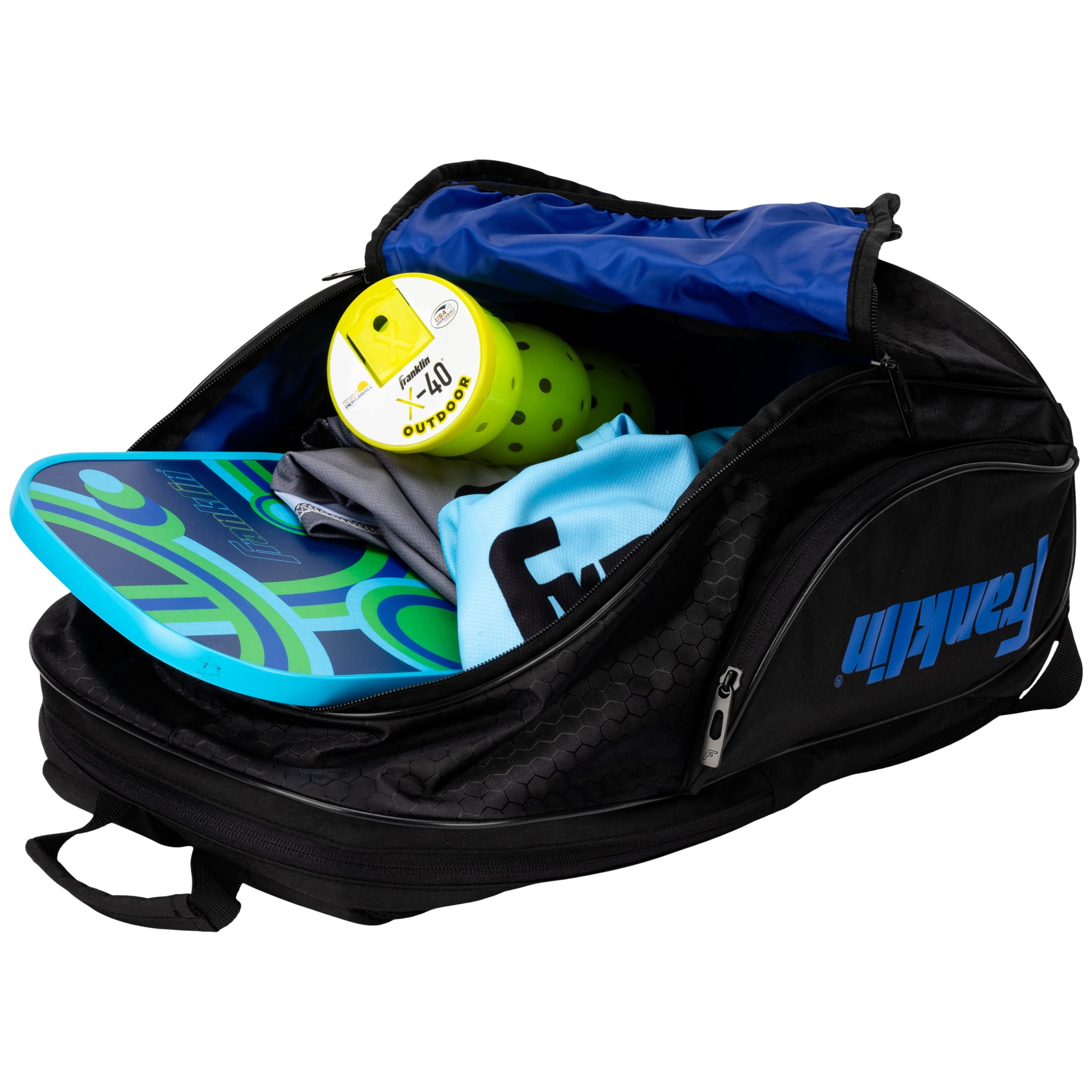 Franklin Sports Junior Pickleball Backpack, Deluxe Competition Pro, Compact, Unisex