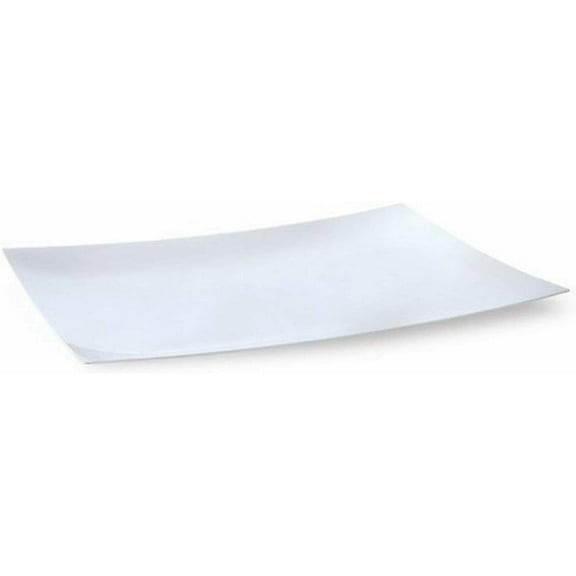 Lillian Tablesettings Serving Clear & Pearl Tray For Events and Casual Use (Pearl 9X13" - 5 Pack)