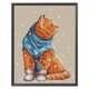 thumbnail image 2 of Cuadros Decorativos Kit de gatito de punto de cruz completo algodón 3 hebras estampado regalo de decoración de la habitación del hogar Ndcxsfigh Nuevos Originales, 2 of 9