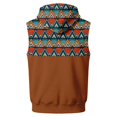 thumbnail image 7 of Iaqnaocc Vest for men Casual Ethnic Style Windproof Tank Tops Sleeveless Jackets for Travel Hiking Fishing Saffron 2XL, 7 of 7