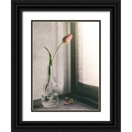 Giani, Cristiano 12x14 Black Ornate Wood Framed with Double Matting Museum Art Print Titled - Melanchonic Mood