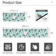 thumbnail image 3 of Yayeee Faucet Mat for Kitchen Sink 14.7" Diatomite Long Splash Guard Pad, Swimming Otters Pattern, 3 of 7