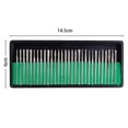 thumbnail image 3 of Pulidora de uñas eléctrica portátil con cabezales intercambiables para manicura profesional, ideal para uñas naturales y postizas, incluye cable de carga y accesorios, color negro., 3 of 6