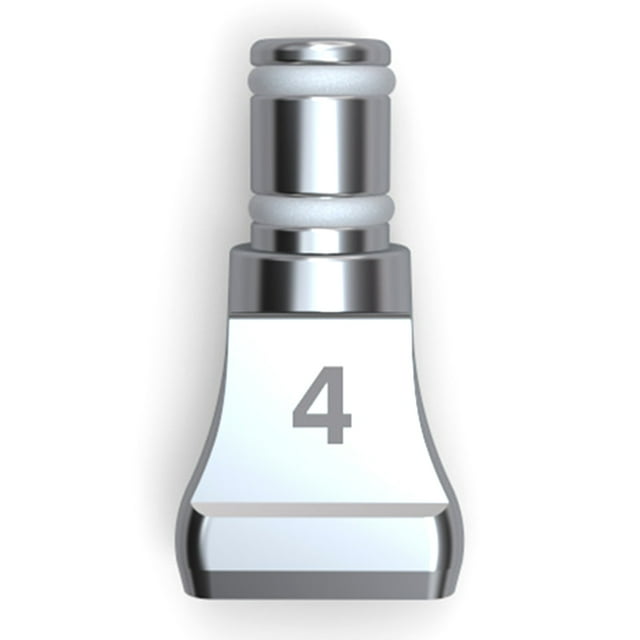 Stylo de Forage à Pointe Argentée Métal Head Détachable Remplacement Stylo Diamant Outil DIY