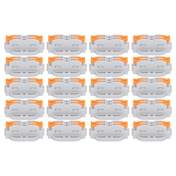 Wiring Compact Conductor20Pcs Lever Nut Wire Cable Clamp Terminal Block Spring Connector Pushin Terminal Block Wire Connector Optimal Efficiency