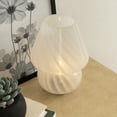 thumbnail image 2 of DesignOvation 7.5"H Tabletop Decorative White LED Lamp, 2 of 11