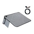 thumbnail image 2 of lionlar Electric Heated Seat Pad Warmer Canvas Heating Pad for Gaming Office Fishing Blue, 2 of 9