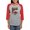 Heather/Red, variant on CafePress - Power Rangers Munchin Tim Women's Baseball T Shirt - Womens Baseball Tee