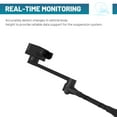 thumbnail image 2 of YXPCARS Rear Suspension Ride Height Level Sensor for Land Rover Range Rover 2010 2011 2012 (L17H), 2 of 9