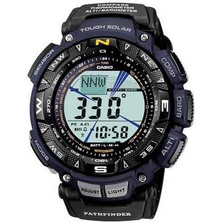 Casio Triple Sensor Solar Pathfinder Digital Mens Watch PAG240B-2