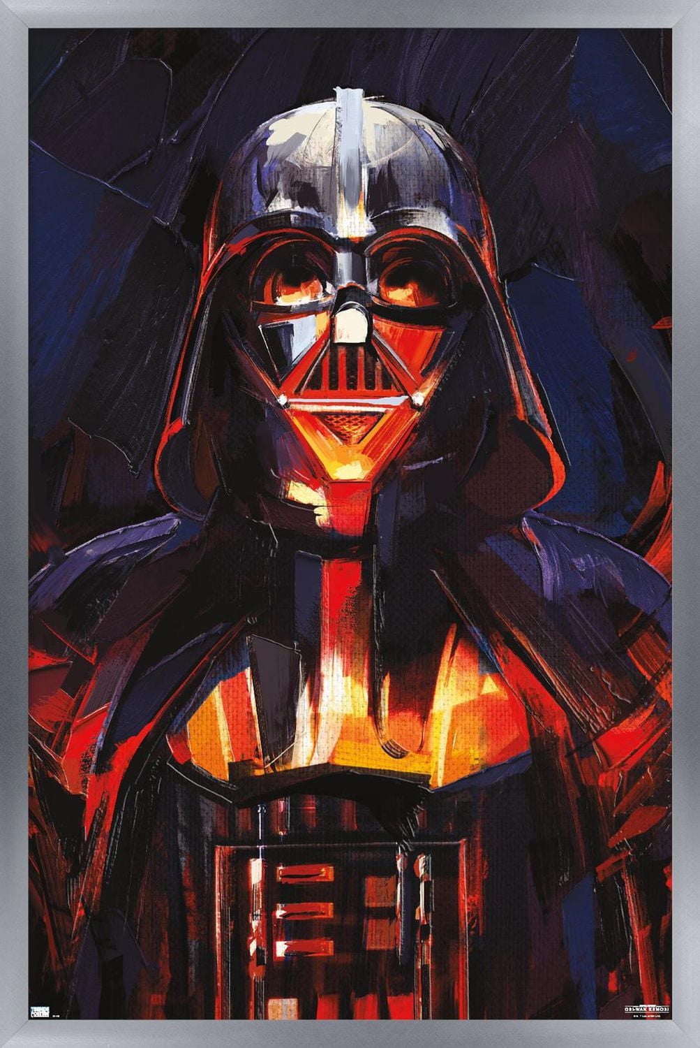 Star Wars: Obi-Wan Kenobi - Darth Vader Painting Wall Poster, 22.375" x 34"