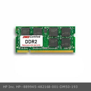 DMS Compatible/Replacement for HP Inc. 482168-001 Pavilion dv4-1120br 1GB DMS Certified Memory 200 Pin  DDR2-800 PC2-6400 128x64 CL6 1.8V SODIMM -