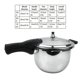 thumbnail image 5 of Pressure Cooker Stainless Steel Explosion Proof Adjustable High Temperature Resistance Kitchen Pressure Cooker for Cooking 20cm, 5 of 5