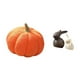 thumbnail image 5 of Juego de cojín de sofá de calabaza de Halloween y estatua de conejo de cerámica para dormitorio, sala de estar, cama, soporte de TV, decoración de jar, 5 of 8