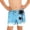 Multicolor5, variant on Eltusu Boys Beach Shorts no Liner, Vacation Elastic Waist Above the Knee Summer Board Shorts Multicolor Size 10 T