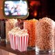 thumbnail image 4 of NUOLUX 24pcs Popcorn Boxes Holder Containers Cartons Paper Bags Stripe Box for Movie Theater Dessert Tables Wedding Favors (Red), 4 of 4