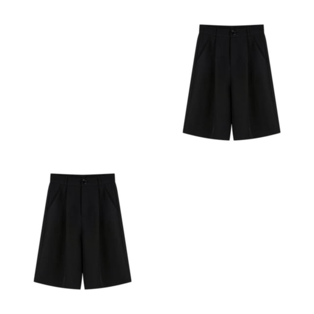 Minnieouse Pantalones cortos de verano Pantalones sueltos Ropa de mujer Hasta la rodilla Atractivo Moda Forma del cuerpo Piel Cerrar Moda Type3 NO3