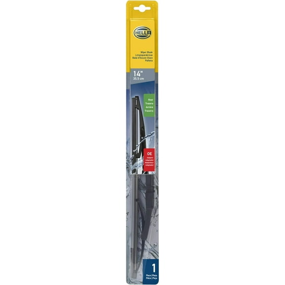 Hella OE Quality 14 Inch All Seasons Graphite-Coated Rear Wiper Blade /358112981