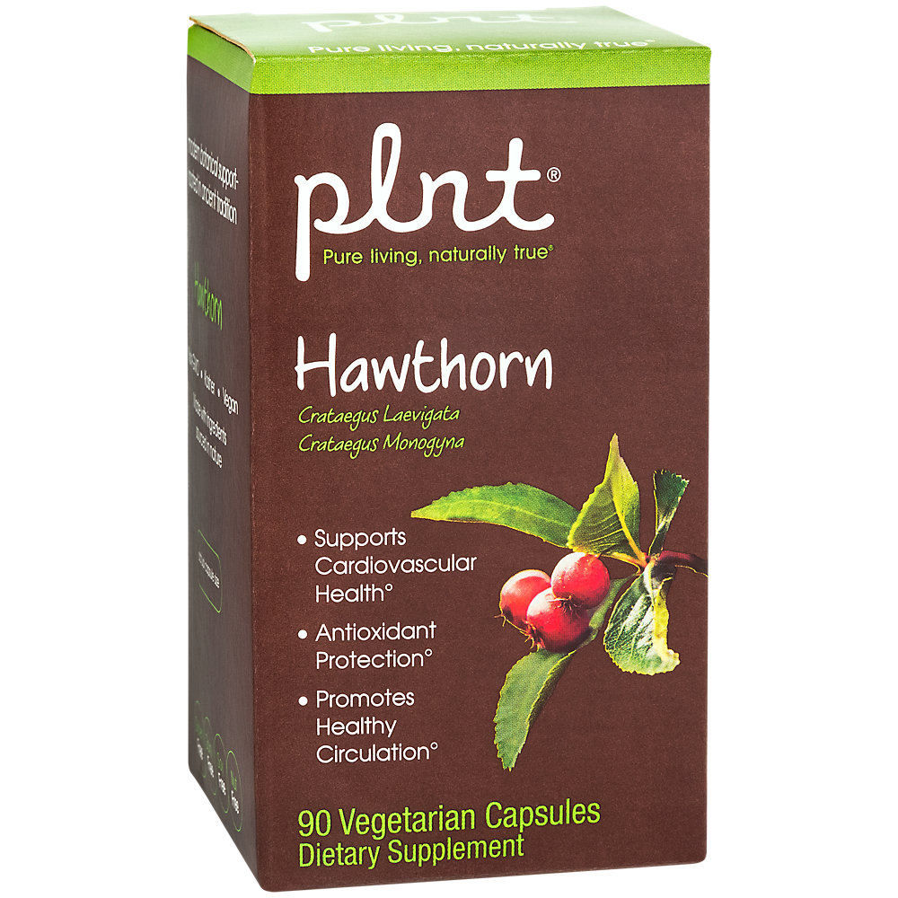 plnt Hawthorn, Hawthorne Berry, Supports Cardiovascular