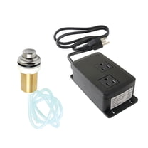 Kingston Brass KATDK216 Trimscape Dual Outlet Garbage Disposal Air Switch Kit in Polished Nickel