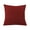 Red, variant on Dark Purple Solid Color Velvet Pillow Cover Dark Purple Home Decor Soft Plush Cushion Case Concealed Zipper Decorative Throw Pillow Cover For Sofa Bed