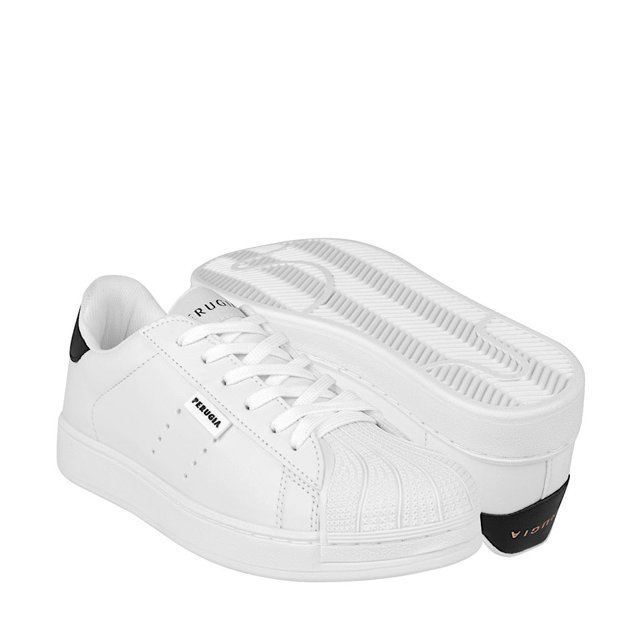 TENIS CASUALES DAMA PERUGIA 31201 SIMIPIEL BLANCO PERUGIA 31201