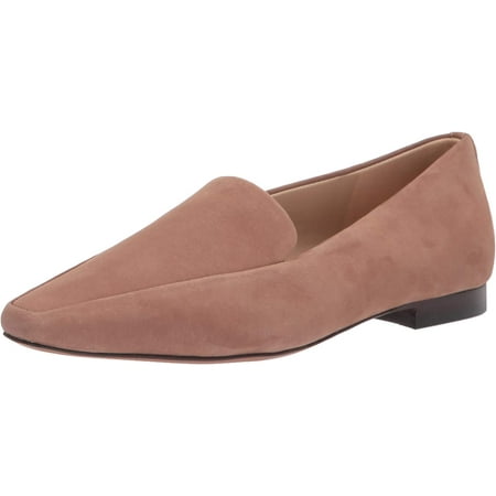 

Sam Edelman Emelie Praline Suede Slip On Squared Toe Leather Dress Loafers (Praline 5)